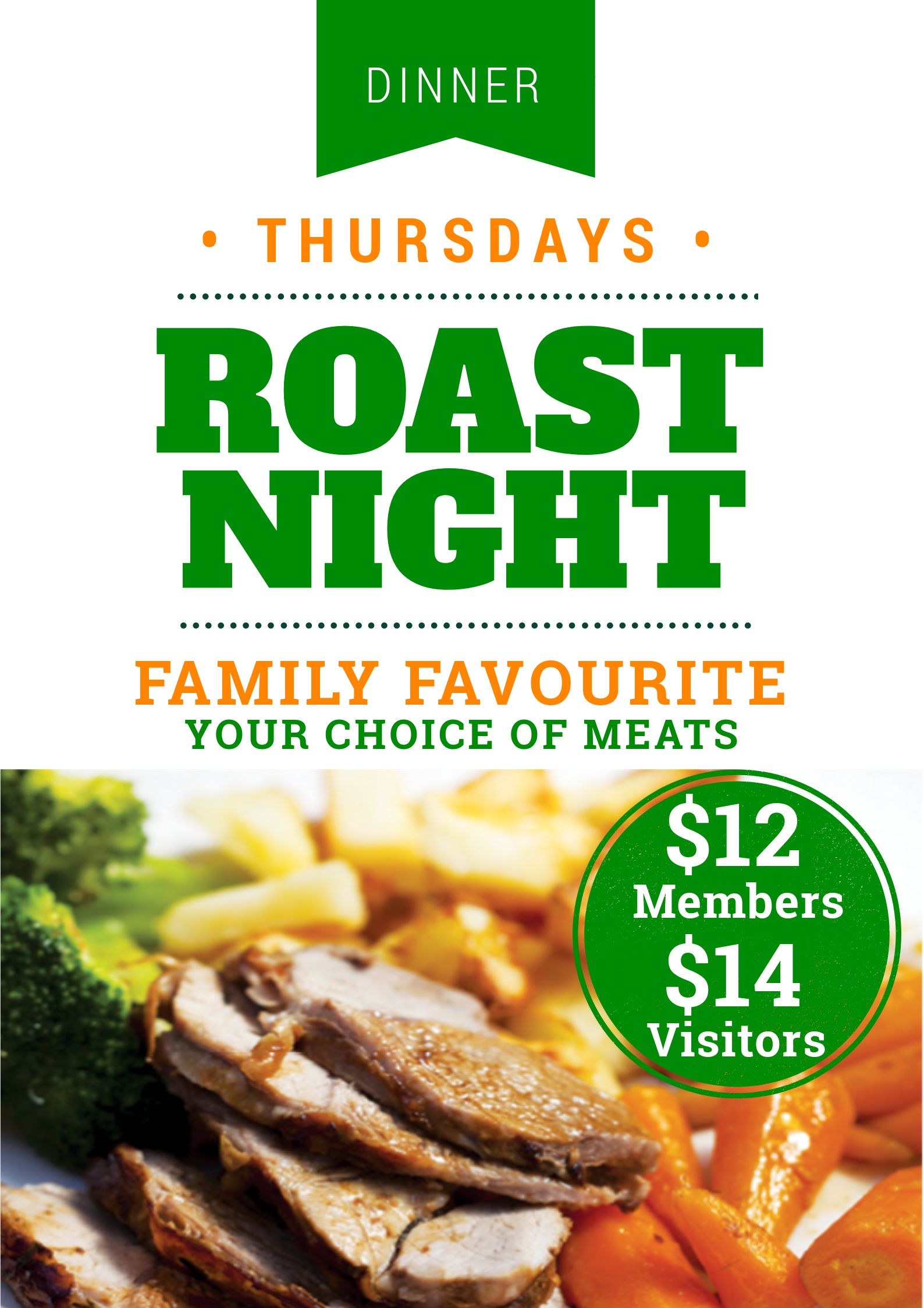 roast night poster